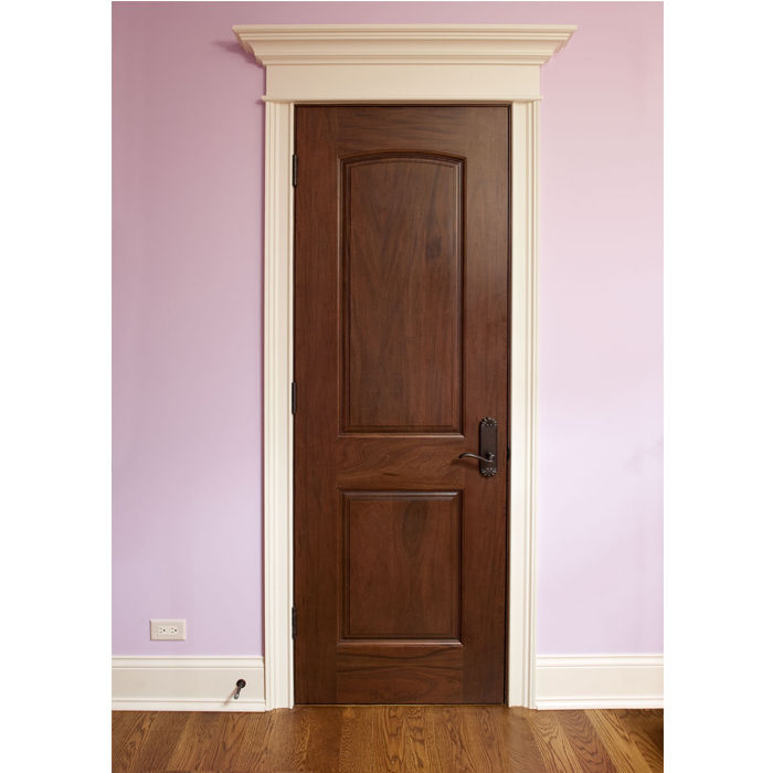 China manufacturer customized wonderful wooden entrance door SY 201031