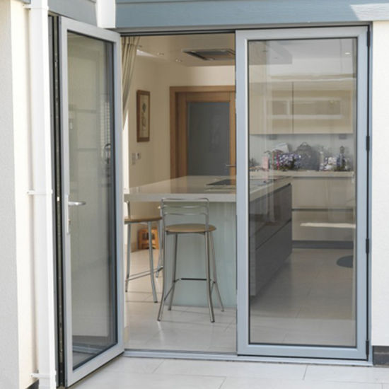 Sky-PRIMA tempered safety glass Aluminium casement door