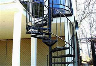 Steel Treads Spiral Staircase PRI02